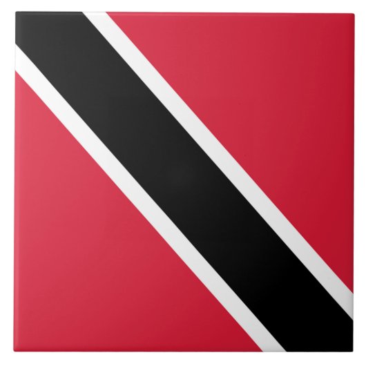 Carreau Drapeau de Trinité-et-Tobago (Devant)