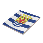 Carreau Drapeau de Zélande (Côté)