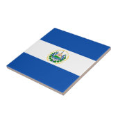 Carreau Drapeau d'El Salvador (Côté)