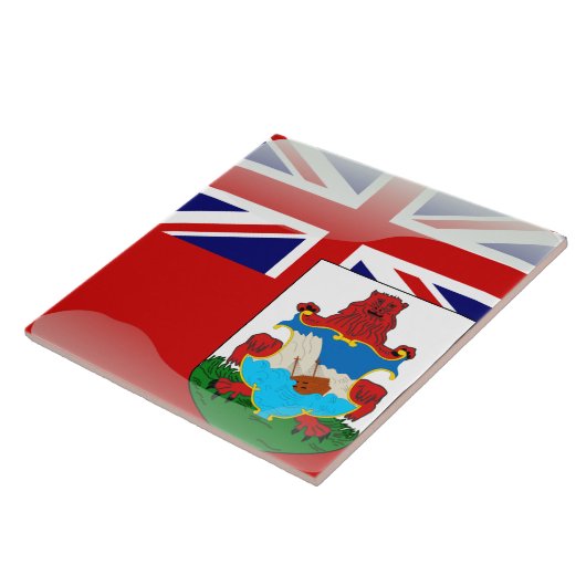 Carreau Drapeau des Bermudes (Côté)