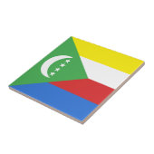Carreau Drapeau des Comores (Côté)
