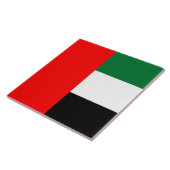 Carreau Drapeau des Émirats arabes unis (Côté)