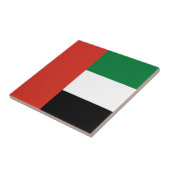 Carreau Drapeau des Émirats arabes unis (Côté)