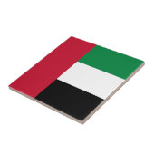 Carreau Drapeau des Émirats arabes unis (Côté)