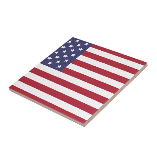 Carreau Drapeau des États-Unis (Côté)