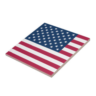 Carreau Drapeau des États-Unis d'Amérique patriotique