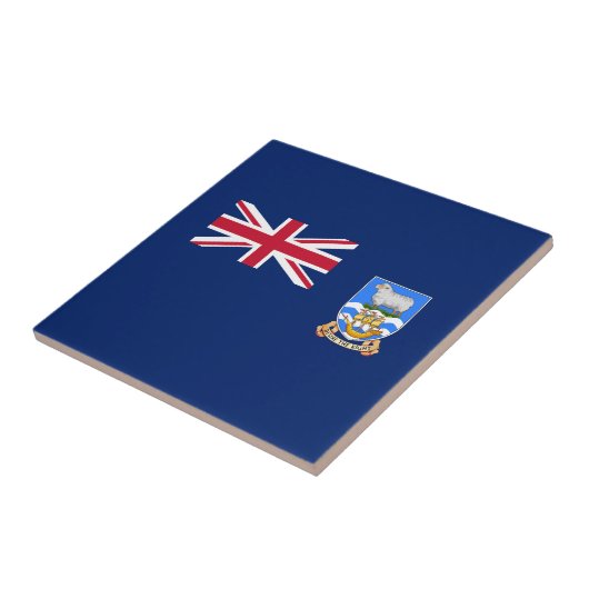 Carreau Drapeau des îles Falkland (Côté)