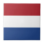 Carreau Drapeau des Pays-Bas<br><div class="desc">Un cadeau idéal pour tous ceux qui sont patriotes de leur pays !</div>