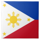 Carreau Drapeau des Philippines (Devant)