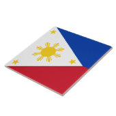 Carreau Drapeau des Philippines (Côté)