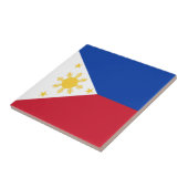 Carreau drapeau des Philippines (Côté)