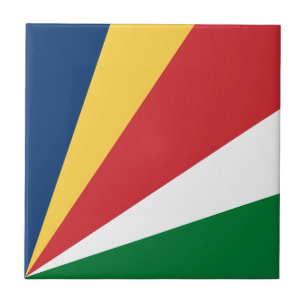 Carreau Drapeau des Seychelles