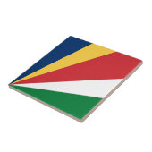 Carreau Drapeau des Seychelles (Côté)