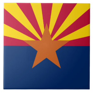 Carreau Drapeau d'État de l'Arizona