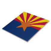 Carreau Drapeau d'État de l'Arizona (Côté)