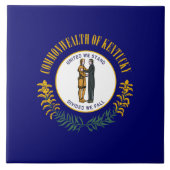 Carreau Drapeau d'état du Kentucky (Devant)