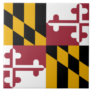 Carreau Drapeau d'État du Maryland