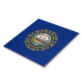 Carreau Drapeau d'Etat du New Hampshire (Côté)