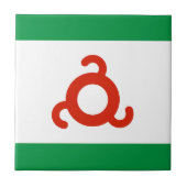 Carreau Drapeau d'Ingouchie (Devant)