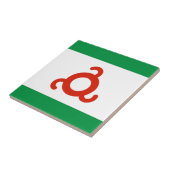 Carreau Drapeau d'Ingushetia (Côté)