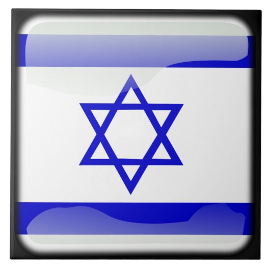 Carreau Drapeau d'Israël (Devant)