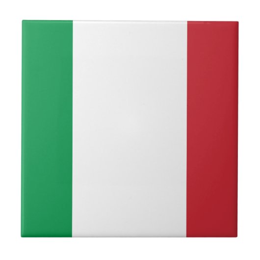 Carreau Drapeau d'Italie (Devant)