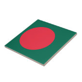 Carreau Drapeau du Bangladesh (Côté)