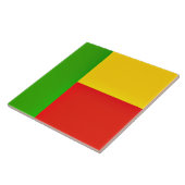 Carreau Drapeau du Bénin (Côté)
