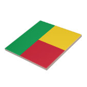 Carreau Drapeau du Bénin (Côté)