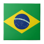 Carreau Drapeau du Brésil, Brésil (Devant)