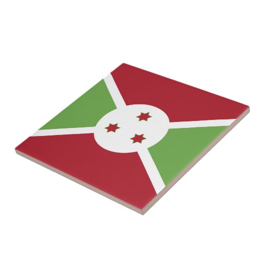 Carreau Drapeau du Burundi (Côté)