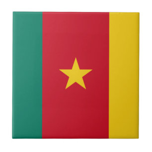 Carreau Drapeau du Cameroun