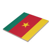 Carreau Drapeau du Cameroun (Côté)
