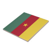 Carreau drapeau du Cameroun (Côté)