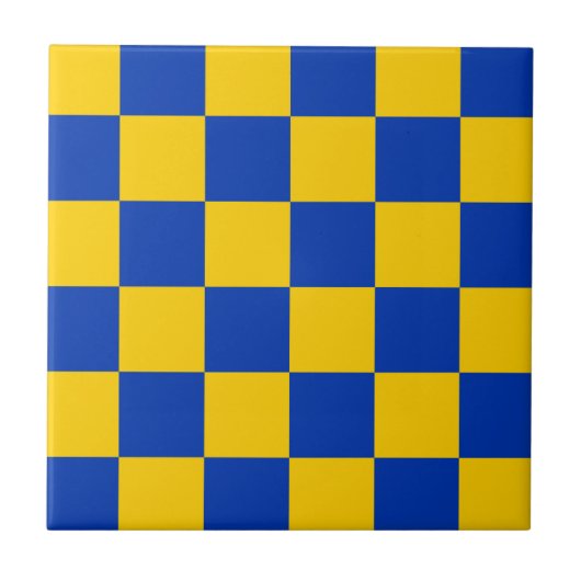 Carreau Drapeau du comté de Surrey england symbole du roya (Devant)