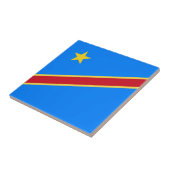 Carreau Drapeau du Congo (Côté)