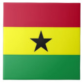 Carreau Drapeau du Ghana (Devant)