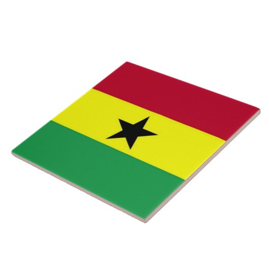 Carreau Drapeau du Ghana (Côté)