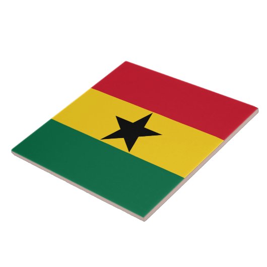 Carreau Drapeau du Ghana (Côté)