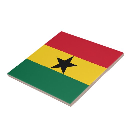 Carreau Drapeau du Ghana (Côté)