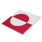 Carreau Drapeau du Groenland (Côté)