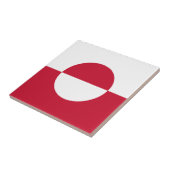 Carreau Drapeau du Groenland (Côté)