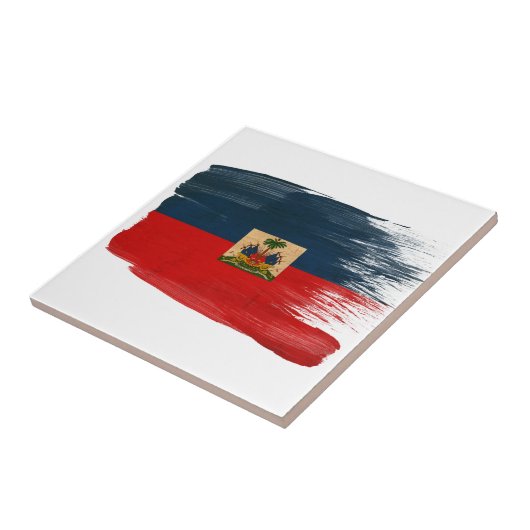Carreau Drapeau du Haïti (Côté)