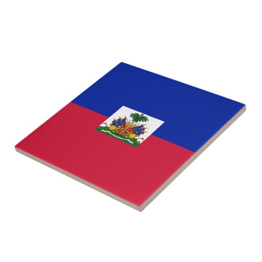Carreau Drapeau du Haïti (Côté)