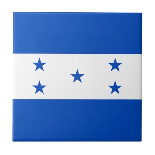 Carreau Drapeau du Honduras (Devant)