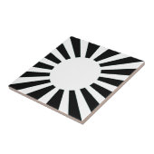 Carreau Drapeau du Japon Soleil Levant (Côté)