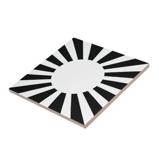 Carreau Drapeau du Japon Soleil Levant (Côté)