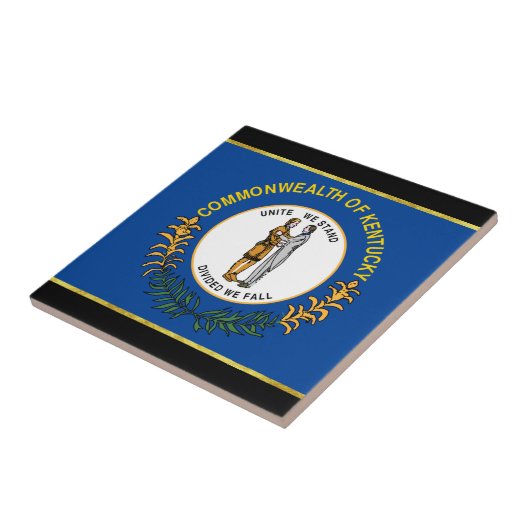 Carreau Drapeau du Kentucky (Côté)