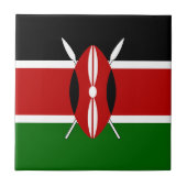 Carreau Drapeau du Kenya (Devant)