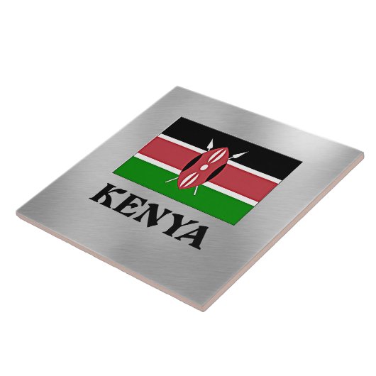 Carreau Drapeau du Kenya (Côté)